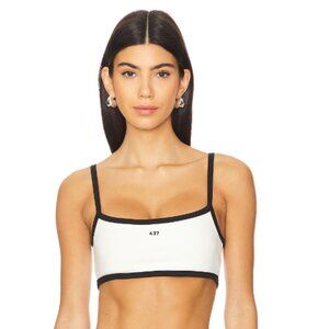 437 The Micro Bra - CREME/BLACK